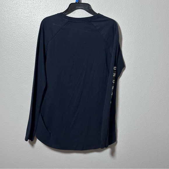 Under Armour Women Black Long Sleeve Loose T-shirt Size Small. - Picture 6 of 8